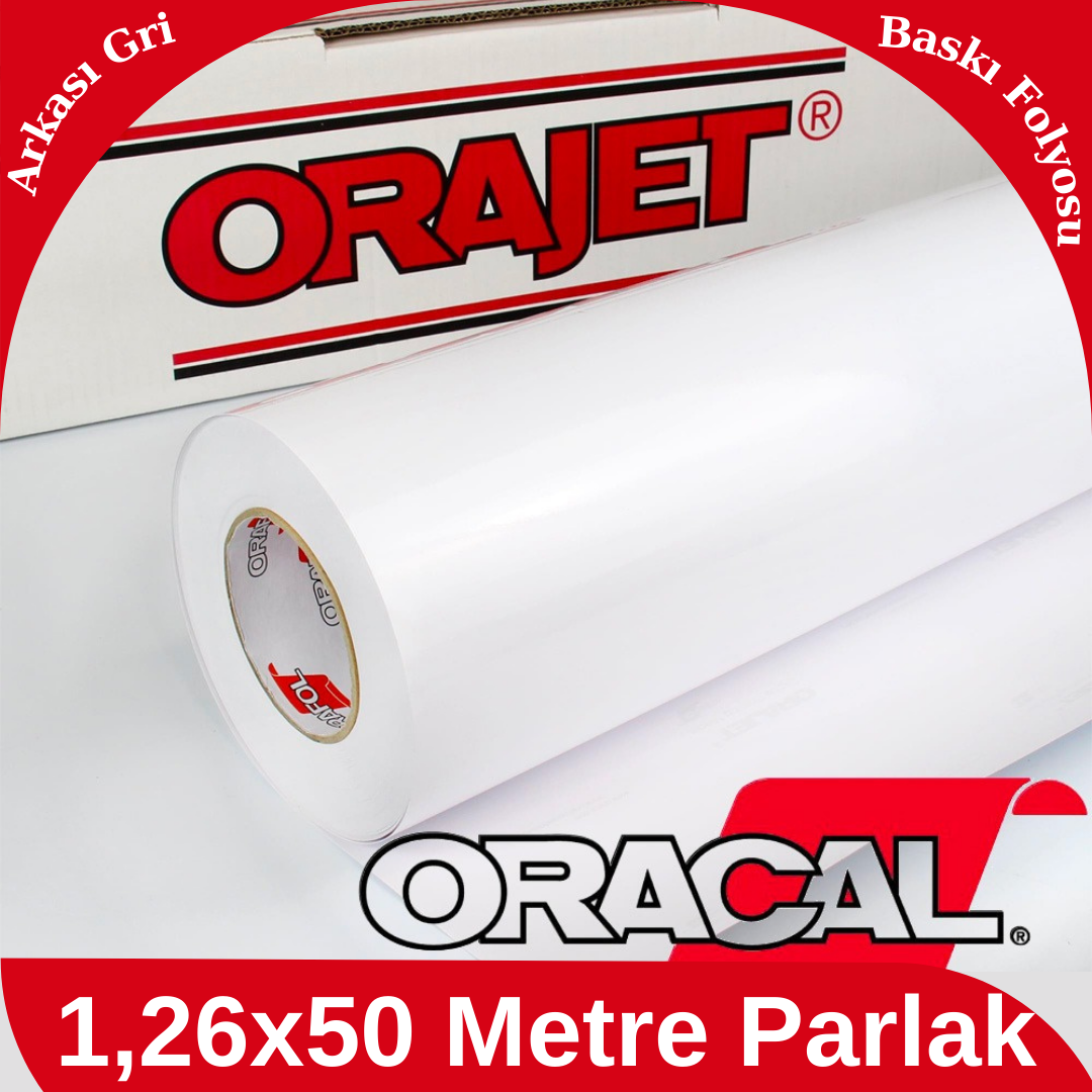 oracal baskı folyosu arkası gri parlak baskı folyosu 1,26x50 mt. oracal baskı folyosu arkası gri parlak baskı folyosu 1,26x50 mt.