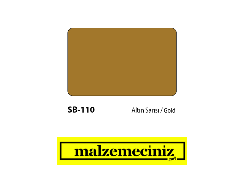 kompozit sb-110 altın sarısı - gold kompozit sb-110 altın sarısı - gold