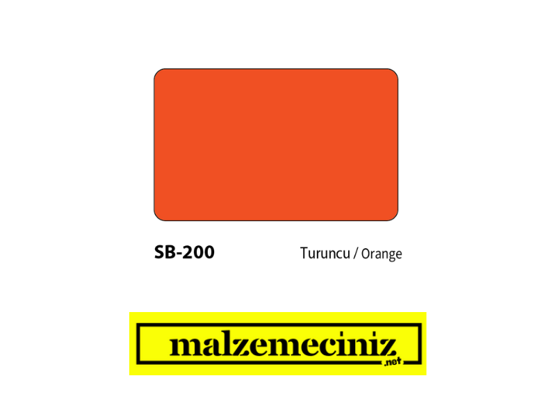 kompozit sb-200 turuncu - orange kompozit sb-200 turuncu - orange