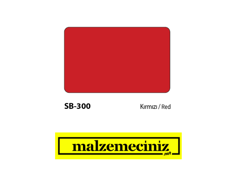 kompozit sb-300 kırmızı - red kompozit sb-300 kırmızı - red