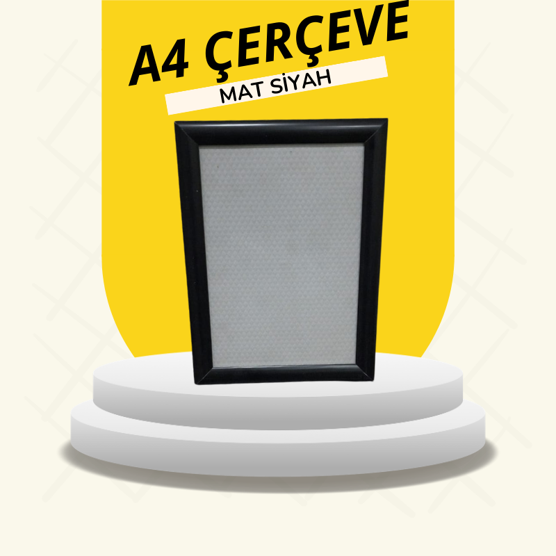 Açılır Kapanır A4 Gönye Köşe Mat Siyah Renk Çerçeve Açılır Kapanır A4 Gönye Köşe Mat Siyah Renk Çerçeve